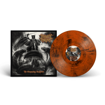 MALEFIC THRONE The Conquering Darkness LP MARBLED , PRE-ORDER [VINYL 12"]